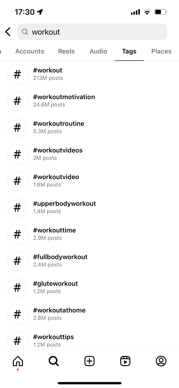 80+ Fitness and Gym Hashtags for Instagram Lift