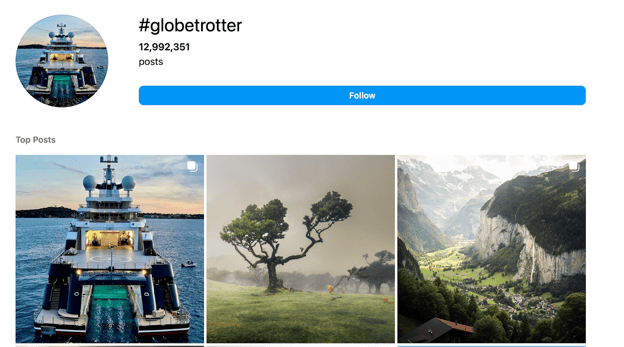 Travel Hashtags For Instagram Reels