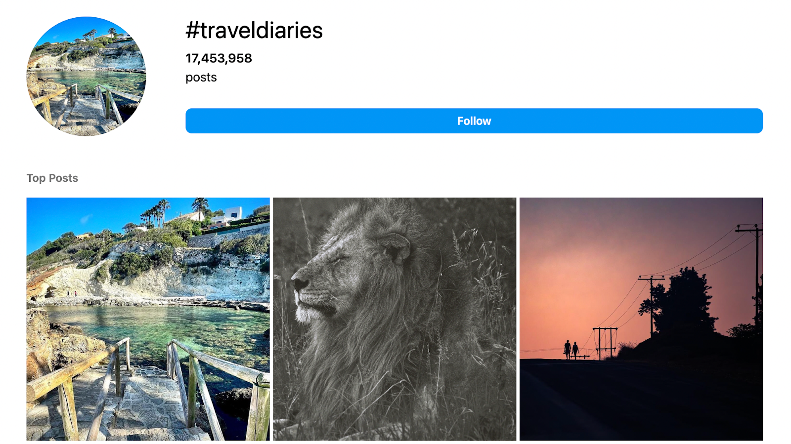 travel hashtags for instagram reels