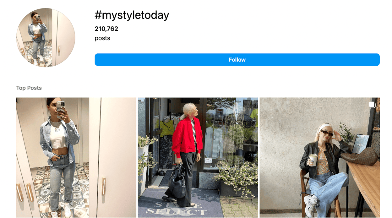 Fashion Hashtags for Your Social Media in One Place Lift