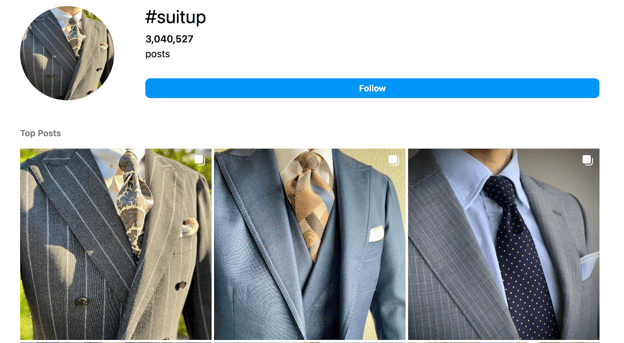 Mens Fashion Hashtags