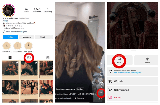Save Instagram Reels